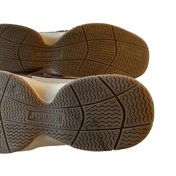 Bjorndal size 7 Chesapeake 131009 brown boat shoes GUC - Picture 6 of 15